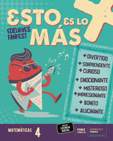 Proyecto: FanFest. Matemáticas 4. Trimestres | Área de Proyectos Educativos de Primaria Edelvives | 9788414043950 (Edelvives)